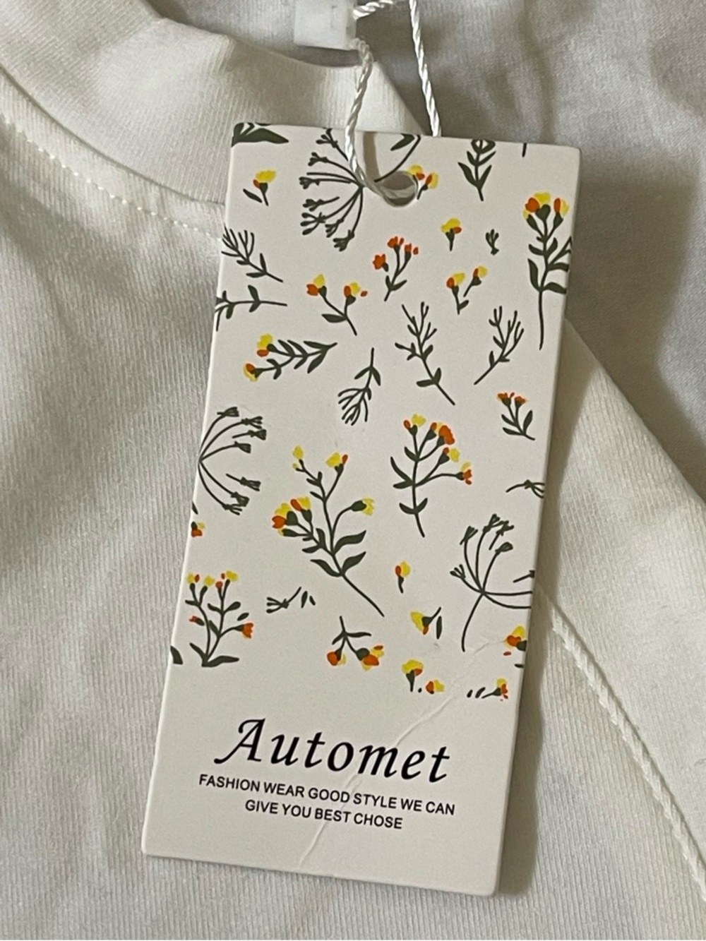 Women's Cream Long Sleeve Notch-Neck Henley with Button Placket - Picture 10 of 12